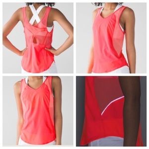 NWT Lululemon Run with the Sun tank